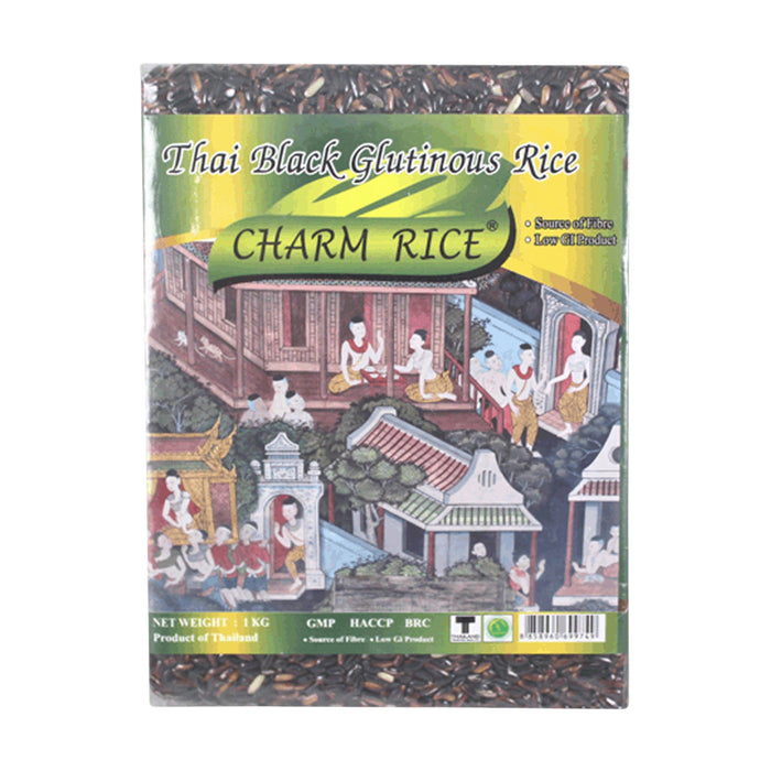 CHARM RICE BLACK THAI GLUTINOUS RICE 1KG