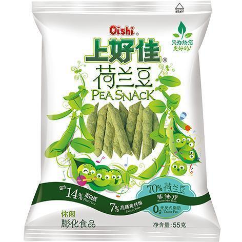 上好佳荷蘭豆零食 55G