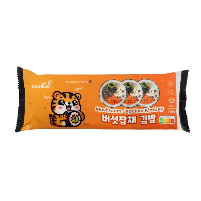 RENGI FOODS MUSHROOM & JAPCHAE VEGAN KIMBAP 240G
