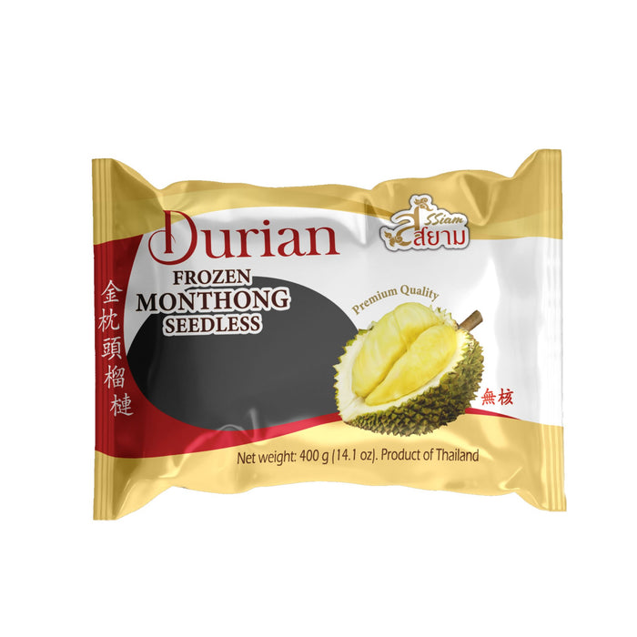 JNS FROZEN SEEDLESS THAI MONTHONG DURIAN 400G (MAX 5 PER ORDER)