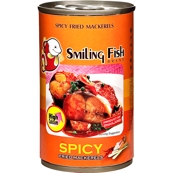 SMILING FISH SPICY FRIED MACKEREL 120G