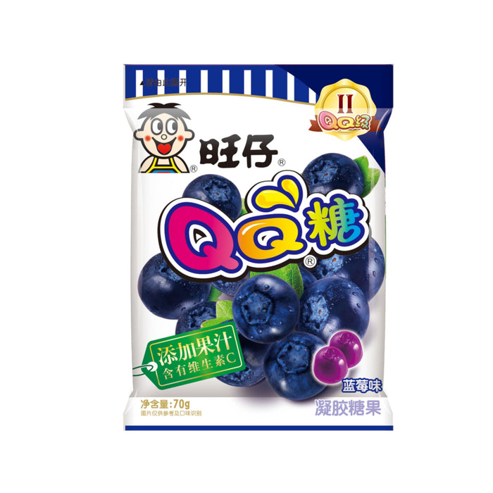 旺旺QQ 藍莓軟糖70G 旺仔QQ糖(藍莓口味) (BBD 22/05/2025)