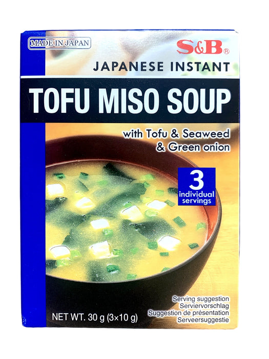 S&B TOFU MISO SOUP 30G