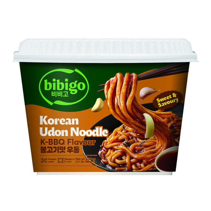 BIBIGO K BBQ KOREAN UDON NOODLES BOWL 187G