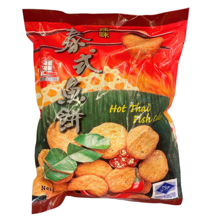 FIRST CHOICE HOT THAI FISH CAKE 1KG 泰一 辣味泰式魚餅