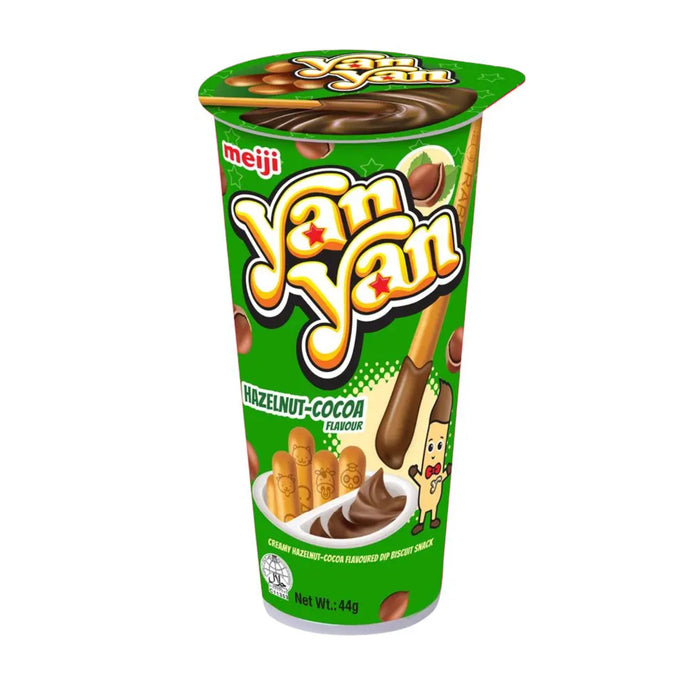 MEIJI YAN YAN HAZELNUTS BISCUIT 44G