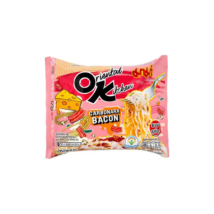媽媽東方廚房卡邦尼培根麵 85G