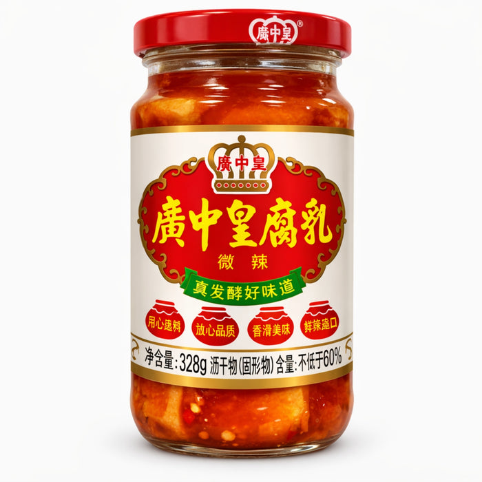 GUANG ZHONG HUANG SPICY BEANCURD 328G