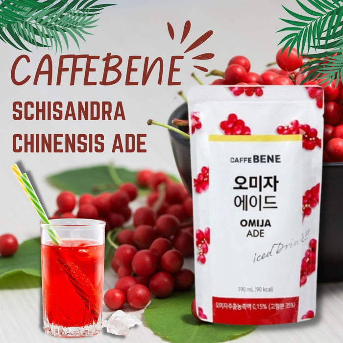 CAFFE BENE SCHISANDRA CHINENSIS (OMIJA) ADE DRINK - 190ML