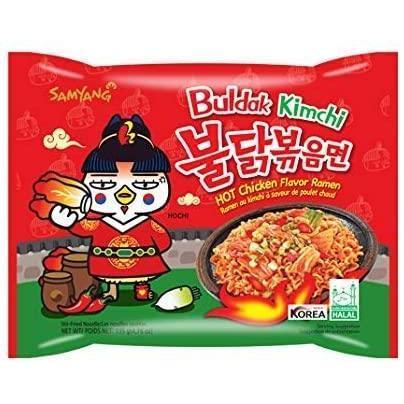 SAMYANG BULDAK KIMCHI HOT CHICKEN FLAVOUR RAMEN 135G 三養超辣雞肉味泡菜拌麵