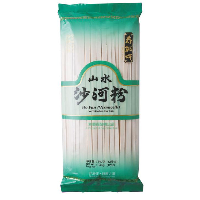 SAU TAO HO FAN VERMICELLI 340G 壽桃山水沙河粉
