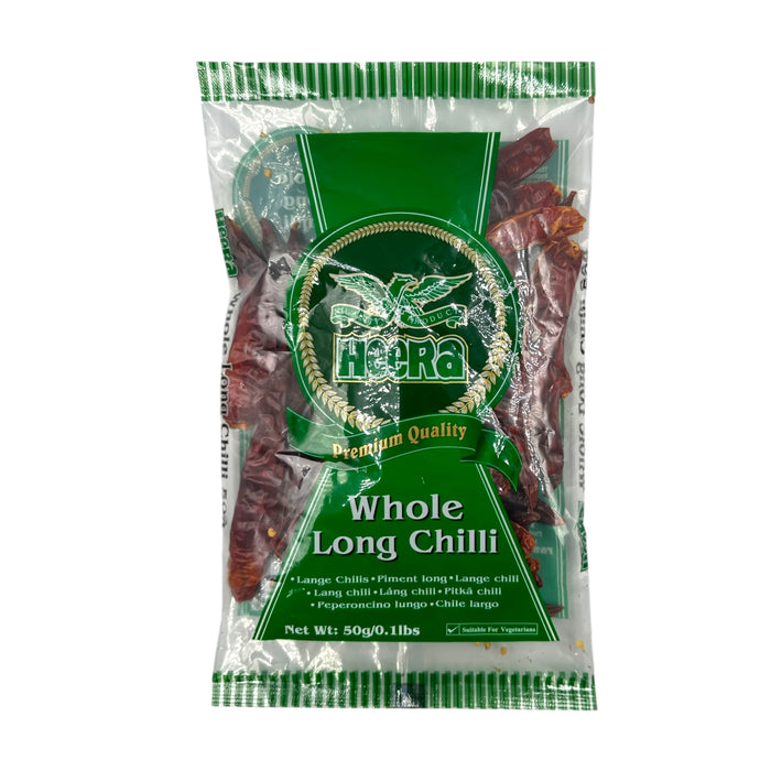 HEERA WHOLE LONG CHILLI - 50G