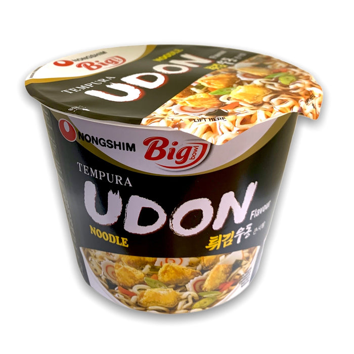 NONGSHIM TEMPURA UDON BIG BOWL NOODLE, 111G