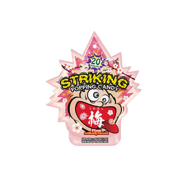 STRIKING PLUM POPPING CANDY 30G