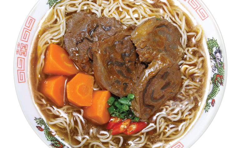 NISSIN ROAST BEEF FLAVOR RAMEN NOODLES HONG KONG 100G 出前一丁红烧牛肉面