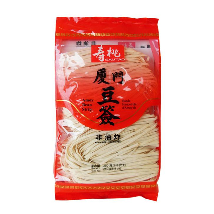 SAU TAO AMOY BEAN STRIP NOODLE 250G 壽桃廈門豆簽
