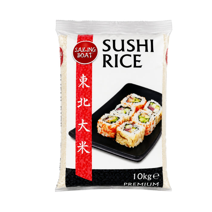 SAILING BOAT PREMIUM SUSHI RICE 10KG (MAX. 4 BAGS PER CUSTOMER) 帆船優質壽司米
