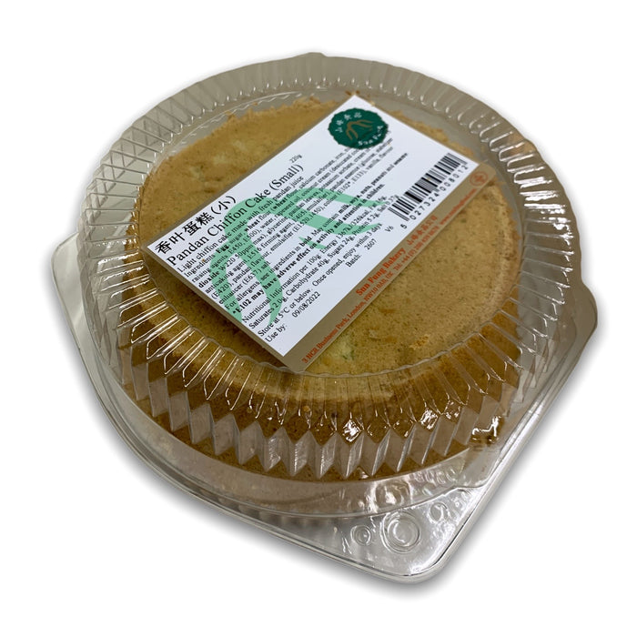 SUN FUNG SMALL PANDAN CHIFFON CAKE (SMALL) 220G (APPROX. 3 DAYS SHELF LIFE) 山峰香葉蛋糕 (小)