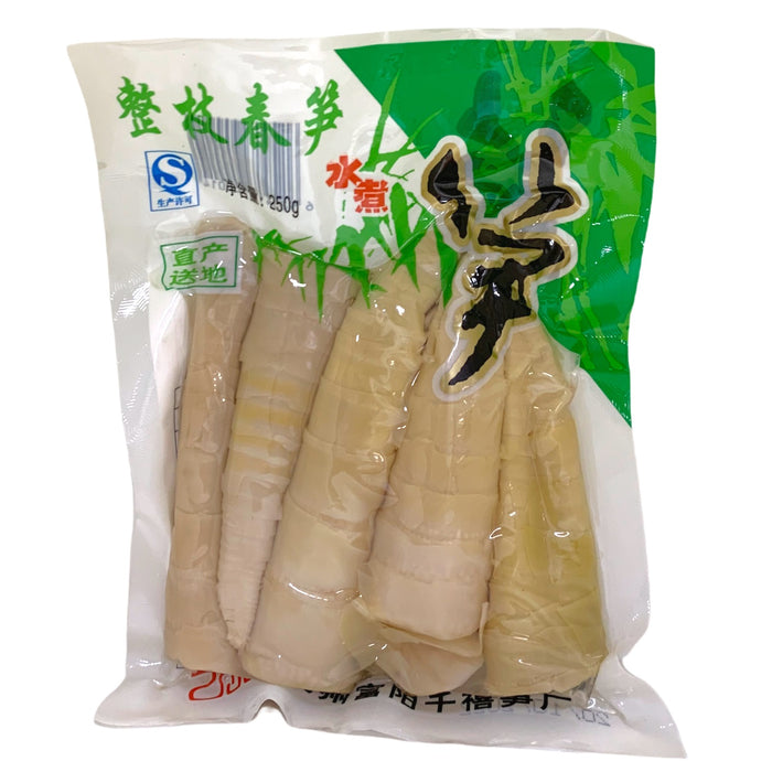 FU CHUN LONG BOILED BAMBOO SHOOT 250G 富春龍水煮整枝春筍