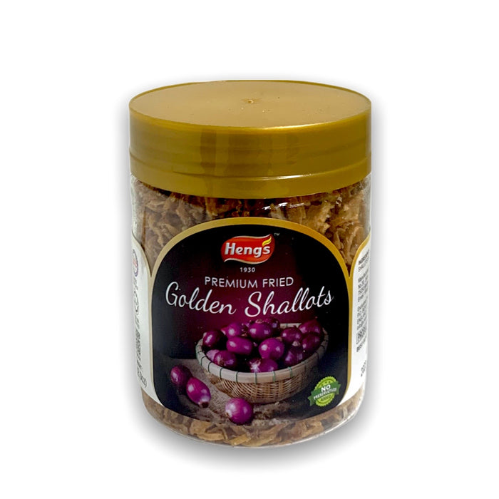 HENG'S PREMIUM FRIED GOLDEN SHALLOTS BOTTLE - 60G