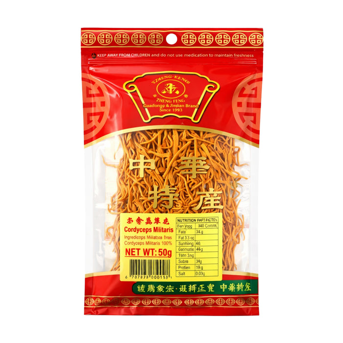 ZHENG FENG CORDYCEPS MILITARIS 50G