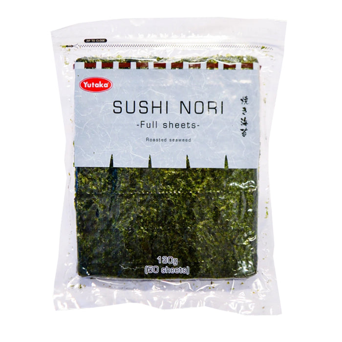 YUTAKA ROASTED SEAWEED FULL YAKINORI 50PC (30G)