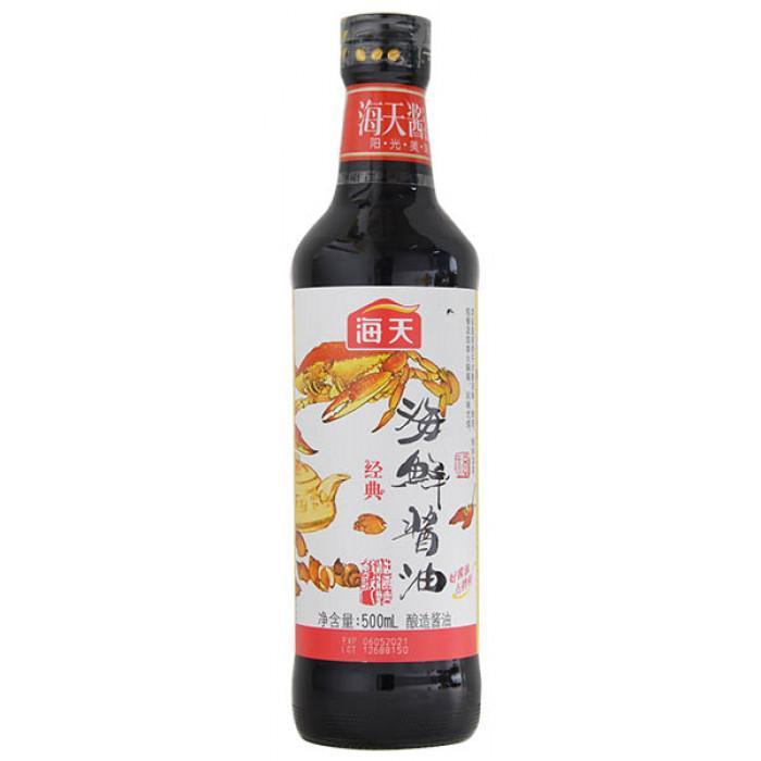HADAY SEAFOOD FLAVOURED SOY SAUCE 500ML 海天海鮮酱油