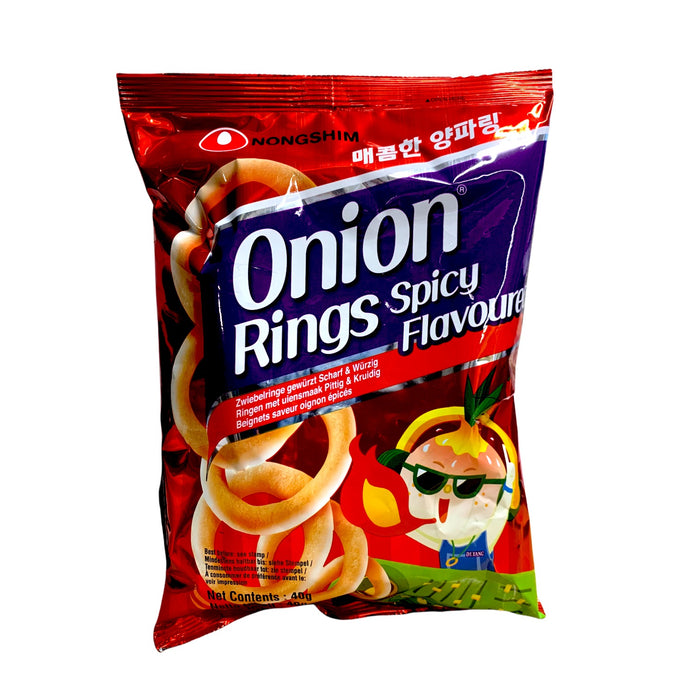 NONGSHIM HOT ONION RINGS 40G 农心香辣洋葱圈