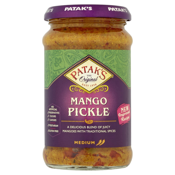 PATAK'S MEDIUM MANGO PICKLE 283G