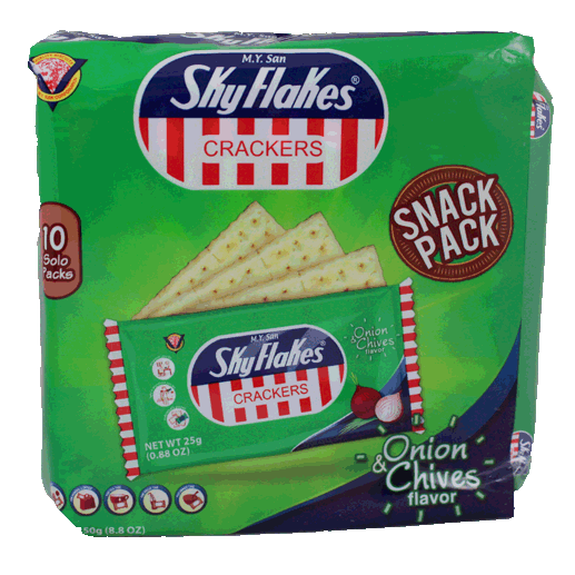 SKYFLAKES CRACKERS ONION & CHIVE 250G