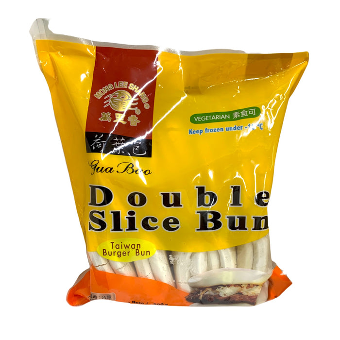 MONG LEE SHANG DOUBLE SLICED BUN LOTUS STYLE FLOUR ROLL - 500G 萬里香荷葉包