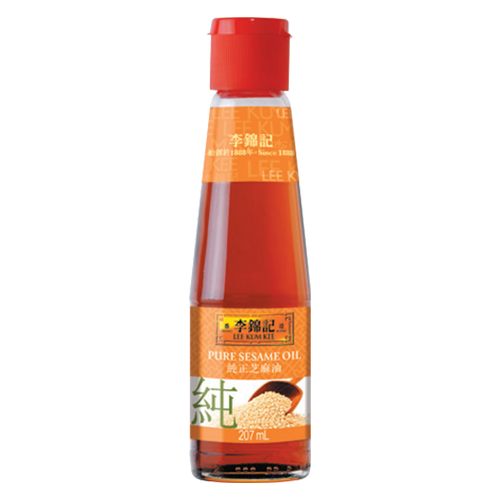 LEE KUM KEE PURE SESAME OIL 207ML 李錦記純芝麻油