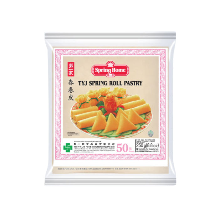 TYJ SPRING HOME 5 INCH SPRING ROLL PASTRY 250G
