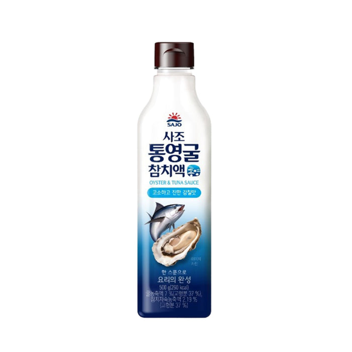SAJO OYSTER & TUNA SAUCE 500G