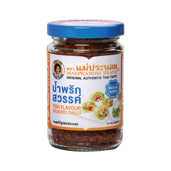 MAE PRANOM FISH FLAVOUR CRUSHED CHILLI 134G