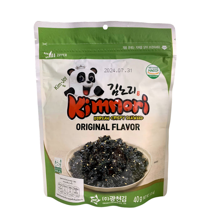 KIMNORI HALAL ORIGINAL KOREAN CRISPY SEAWEED 40G