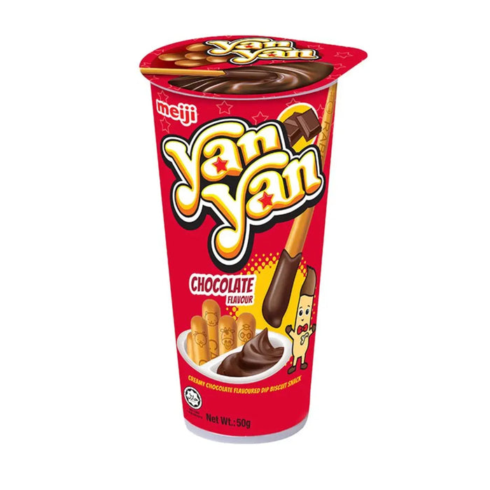 MEIJI YAN YAN CHOCOLATE BISCUIT 50G