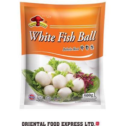 MUSHROOM WHITE FISH BALL 白魚丸(小包)
