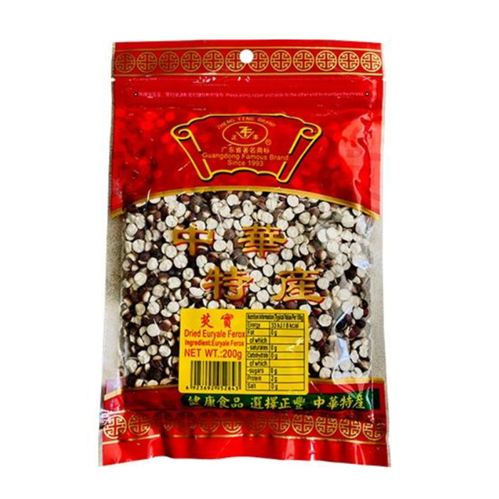 ZHENG FENG FRIED EURYALE FEROX SALISB - 200G 正豐芡實