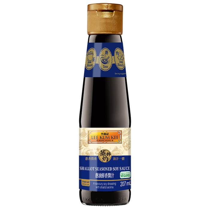 LEE KUM KEE SHALLOT SEASONED SOY SAUCE 207ML