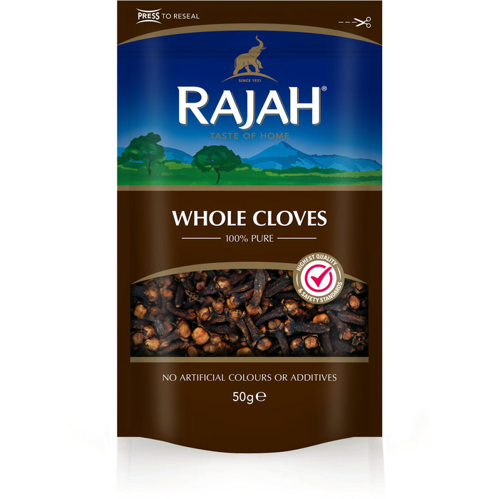 RAJAH WHOLE CLOVES 50G