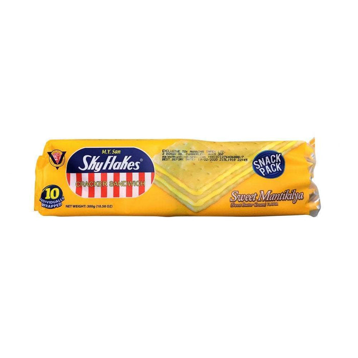 SKYFLAKES BUTTER CREAM SANDWICH CRACKER SWEET MANTIKILYA 300G