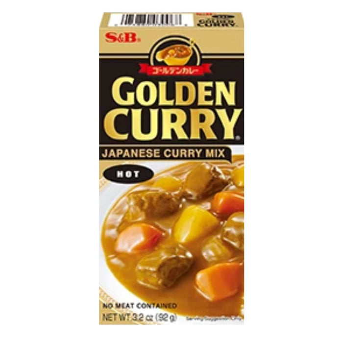 S&B HOT GOLDEN CURRY 92G