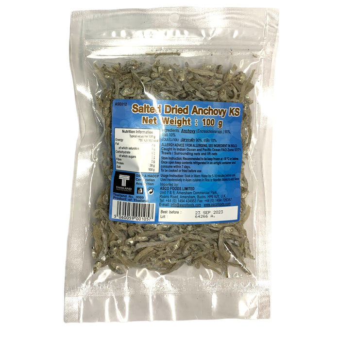 ASEAN SEAS DRIED ANCHOVY KS (BABY DILIS) - 100G