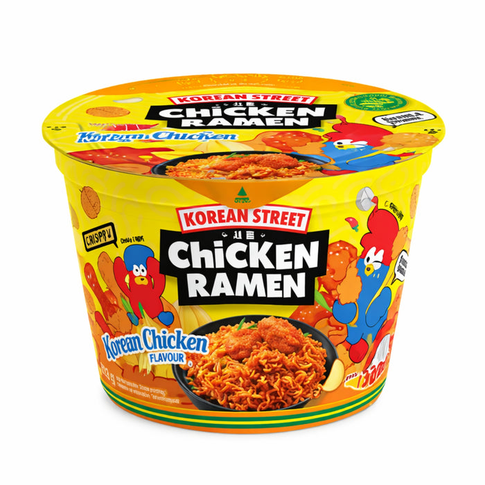 KOREAN STREET KOREAN CHICKEN RAMEN BOWL 112G