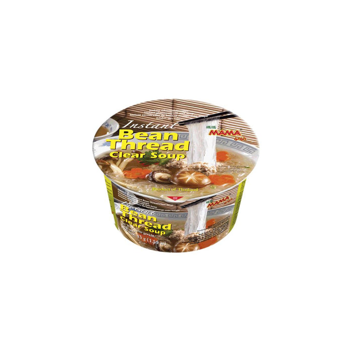 MAMA MUNG BEAN THREAD CLEAR SOUP INSTANT BOWL 45G
