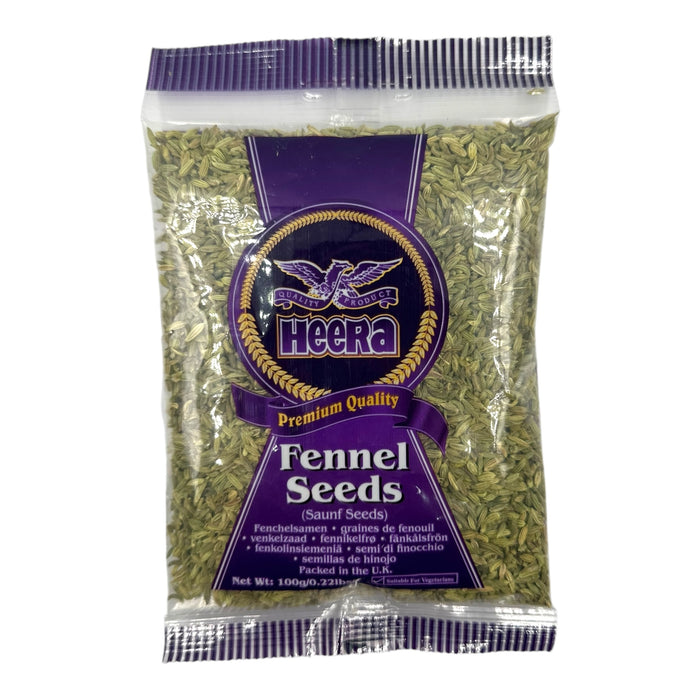 HEERA FENNEL SAUNF SEEDS - 100G