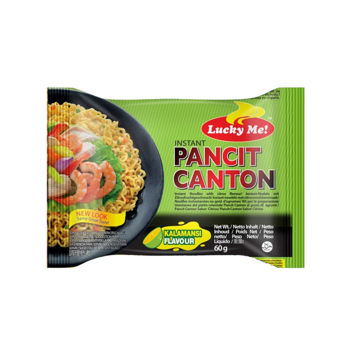 LUCKY ME KALAMANSI FLAVOUR PANCIT CANTON CHOW MEIN NOODLES 60G
