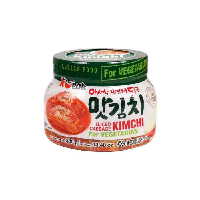 K-EATS VEGETARIAN SLICED KIMCHI 380G