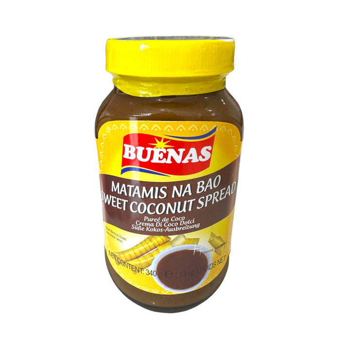 BUENAS SWEET COCONUT SPREAD - 340G